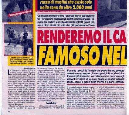mastini fonnesi DUE